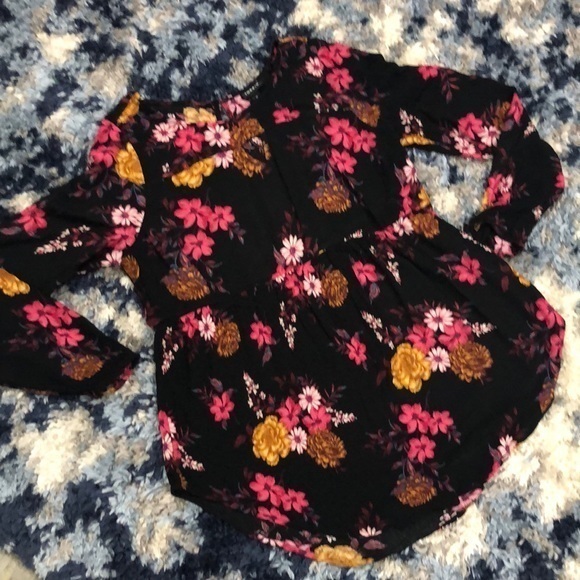 Torrid top blouse Babydoll Gauze Keyhole Front Tunic Top size 0‎ - Picture 4 of 12